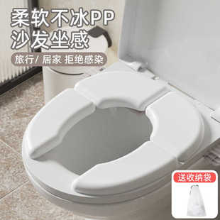 儿童马桶圈坐便器男女宝宝小孩外出便携软坐垫折叠坐便架家用冬天