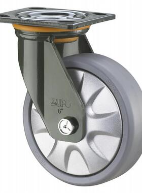 / 6寸 承重型 万向 工业 灰色 PP脚轮J07-01-150-112