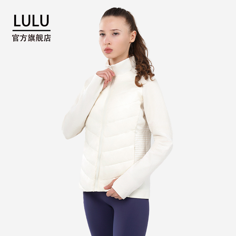 lulu官方瑜伽服上衣修身轻薄短