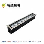 6W9W12W18W24W户外防水LED大功率长条埋地灯公园条形偏光埋地灯