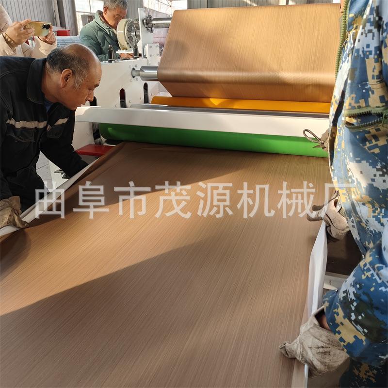 冷胶钢板覆PVC膜装饰板覆膜机镀锌钢板冷贴机油性胶贴膜机