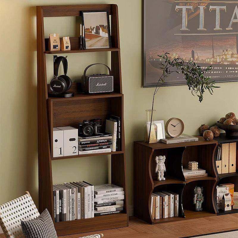 中柜古子床DNO头书架展示中古置物架客厅落地超多层收纳复古架薄,住宅家具,书架,淘宝优惠券,粉丝福利购,淘宝优惠卷