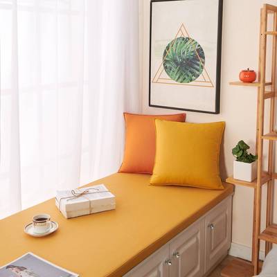 科布窗垫窗台垫01米海绵四技季通用阳台垫子毯榻榻卧室网飘红简约