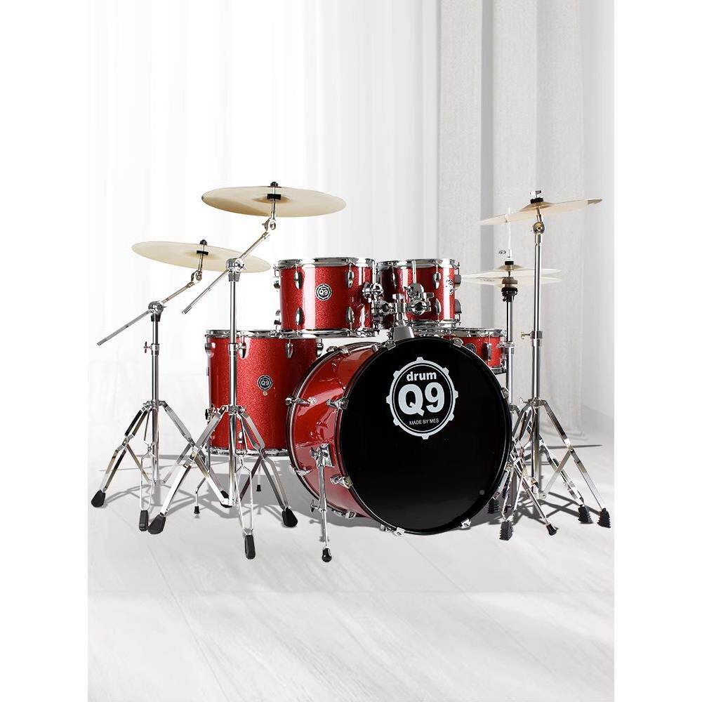 MES迈斯儿童用练习架子鼓爵士PKZ鼓家成5初鼓3镲4镲学者入门人专