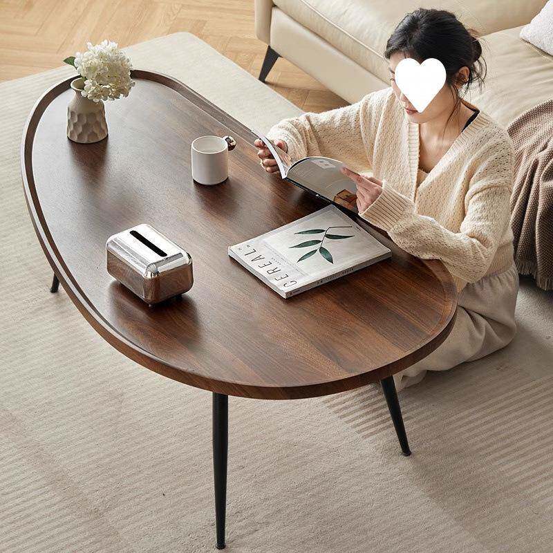 轻奢椭圆桌MTQ形芒茶几小果子简易个性现代客厅家用小型创意茶户