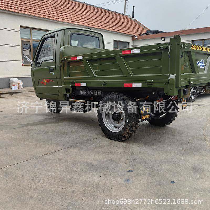 建混筑地柴油三马车农UVG用三轮自卸车凝工程工三轮车厂家拉直销