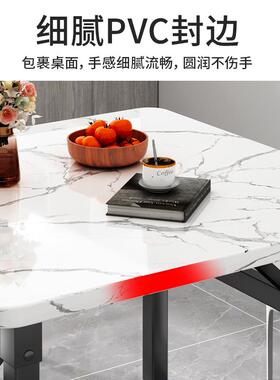 折桌子子家用小方桌新款简易摆摊桌冬天小户叠型XVK方桌四矮桌正