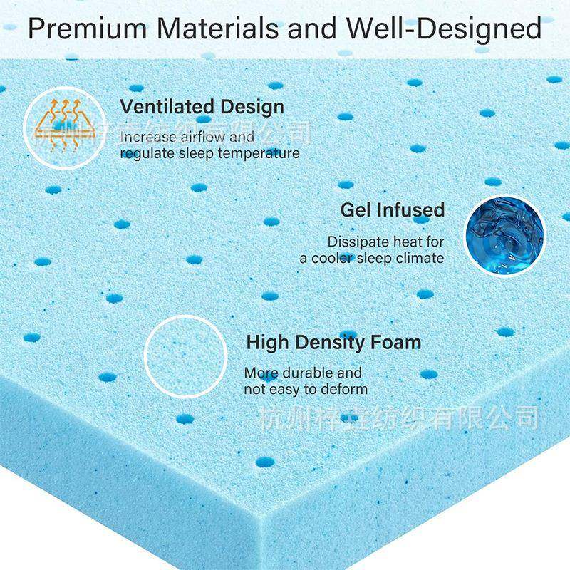 凝ZQU胶记忆棉床垫打孔透气夏季缩榻米床垫亚马榻子逊跨境压床垫,床上用品,床垫/床褥/床护垫/榻榻米床垫,淘宝优惠券,粉丝福利购,淘宝优惠卷