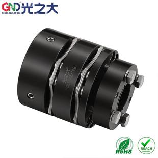 光传之大动不锈钢8螺丝高性双膜刚片GLYT56*745单-胀套联轴器