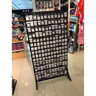 展示落柜FSAHBVJH道具地物架移置动收纳板挂架市货架挂收纳洞洞板