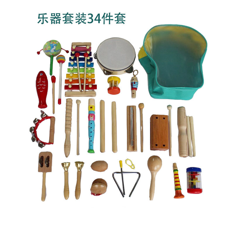奥尔夫幼儿园打击乐教具套装