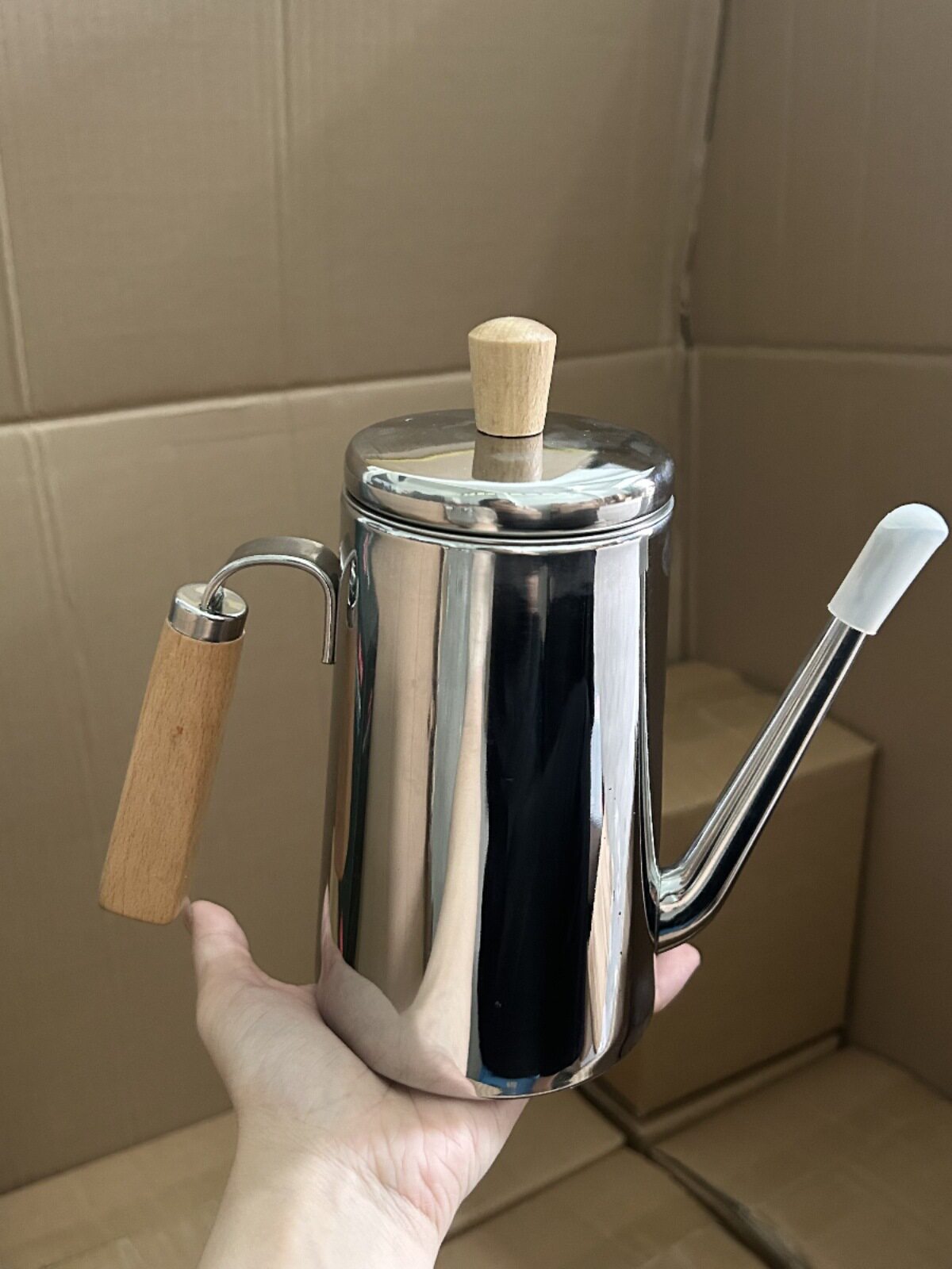 一诺304不锈钢防漏滤油壶图片