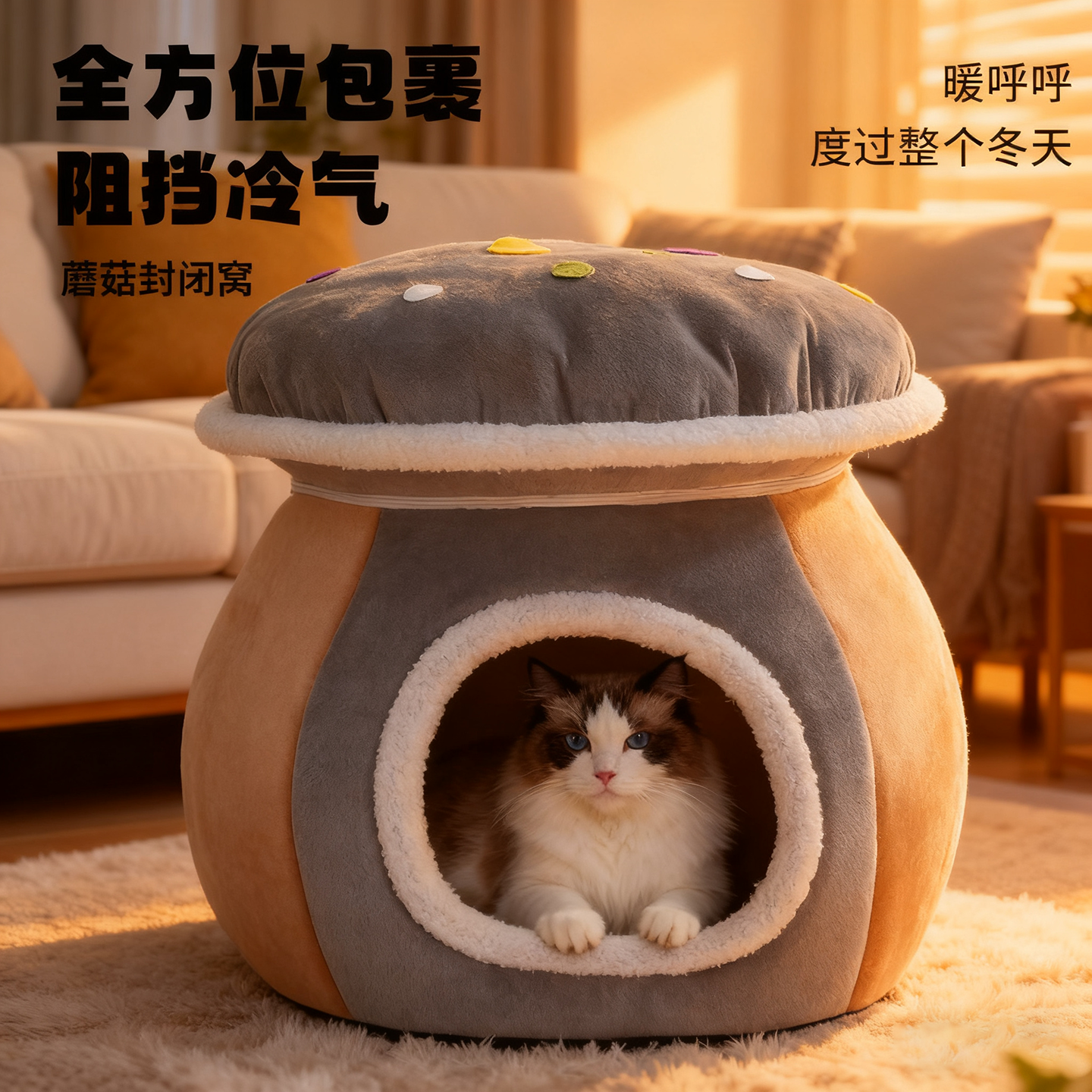 【全封闭猫窝】热销100w+