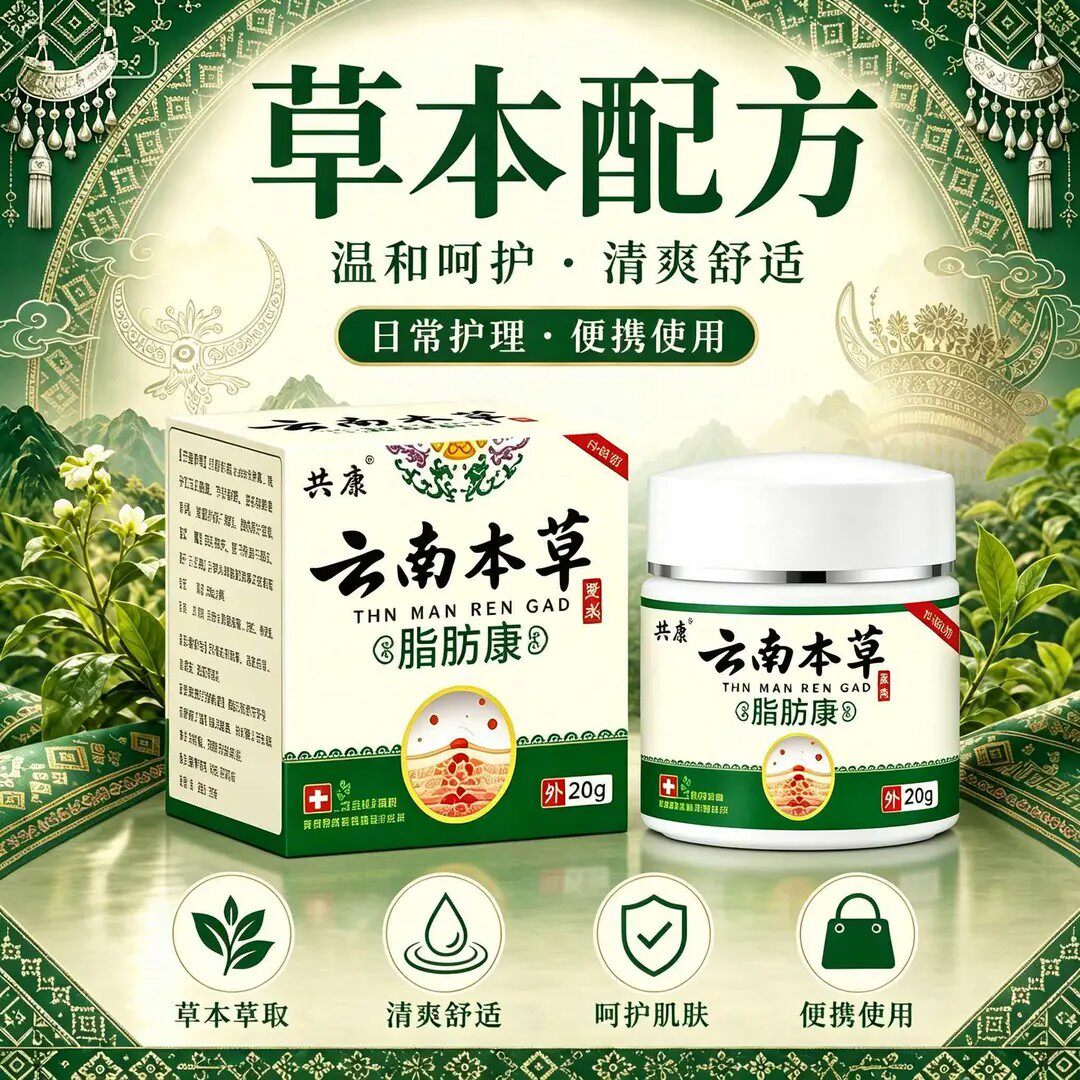 共康云南本草脂肪康温和外用软膏