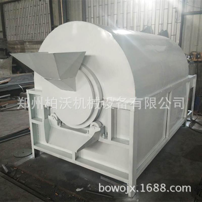 厂家直销滚筒炒货机全自动瓜子炒货机不锈钢滚筒苏子电磁炒货机