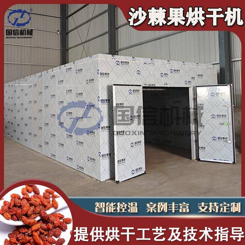 沙棘果烘干机大型沙枣醋柳果酸刺烧生物烘干房沙棘烘干设备