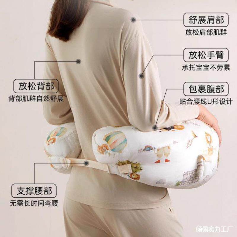 哺乳枕喂奶护腰座椅解放双手枕斜坡枕二合一月子喂奶靠垫腰枕