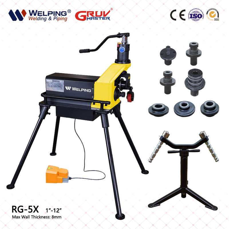 RG-5X Electro-hydraulic Grooving Machine 33—325mm Grooving