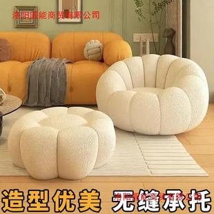 懒人沙发可躺可睡客厅2025新款单人躺椅女生可爱卧室太空舱窝窝椅