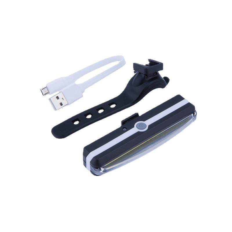 电动滑板尾灯usb充电山地车夜骑公路车灯骑行高亮创意自行车尾灯