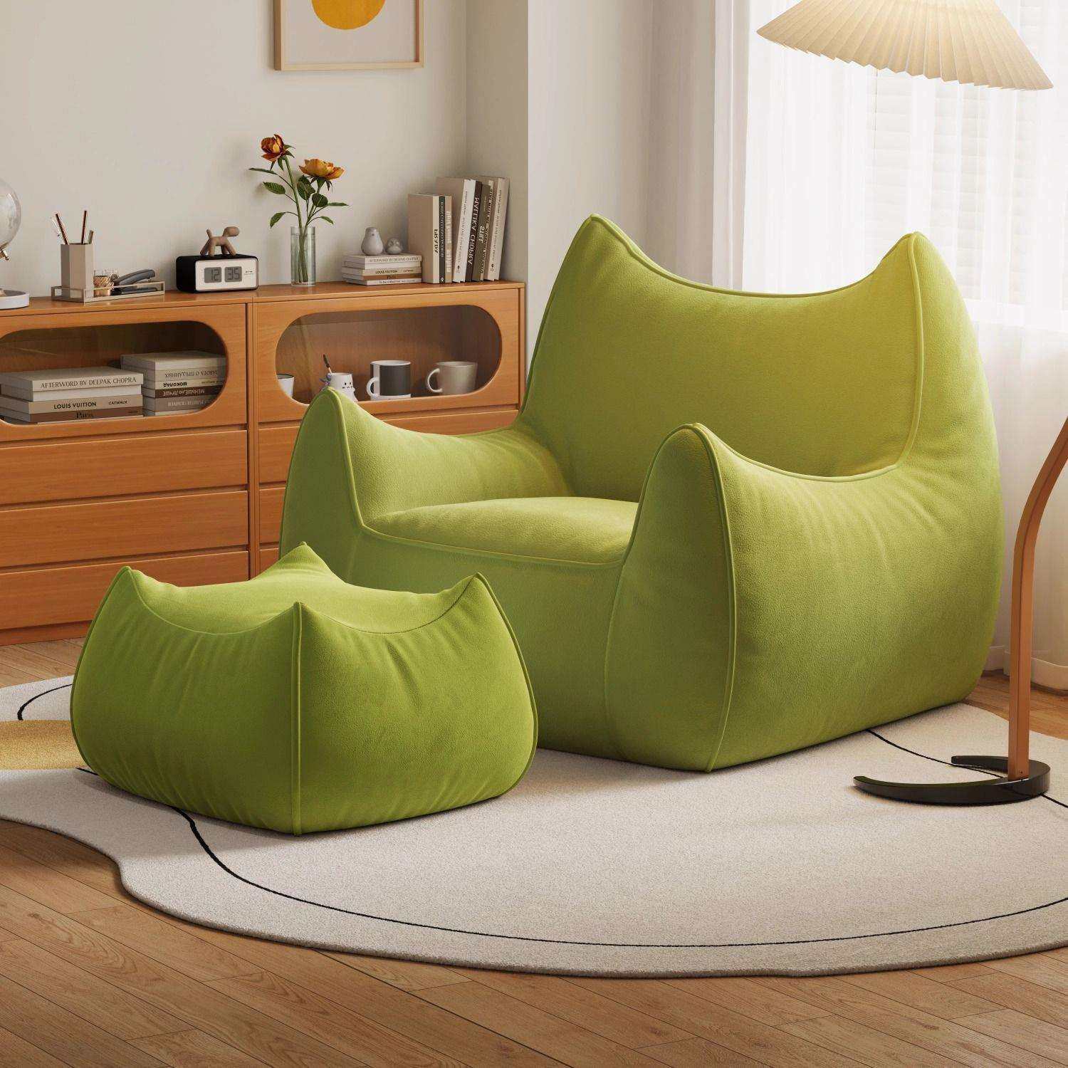 懒人沙发怪兽客厅榻榻米恶魔豆袋阳台卧室网红沙发椅休闲单人简约