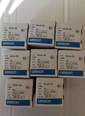 时间继电器H3JA-8A10S30S60S