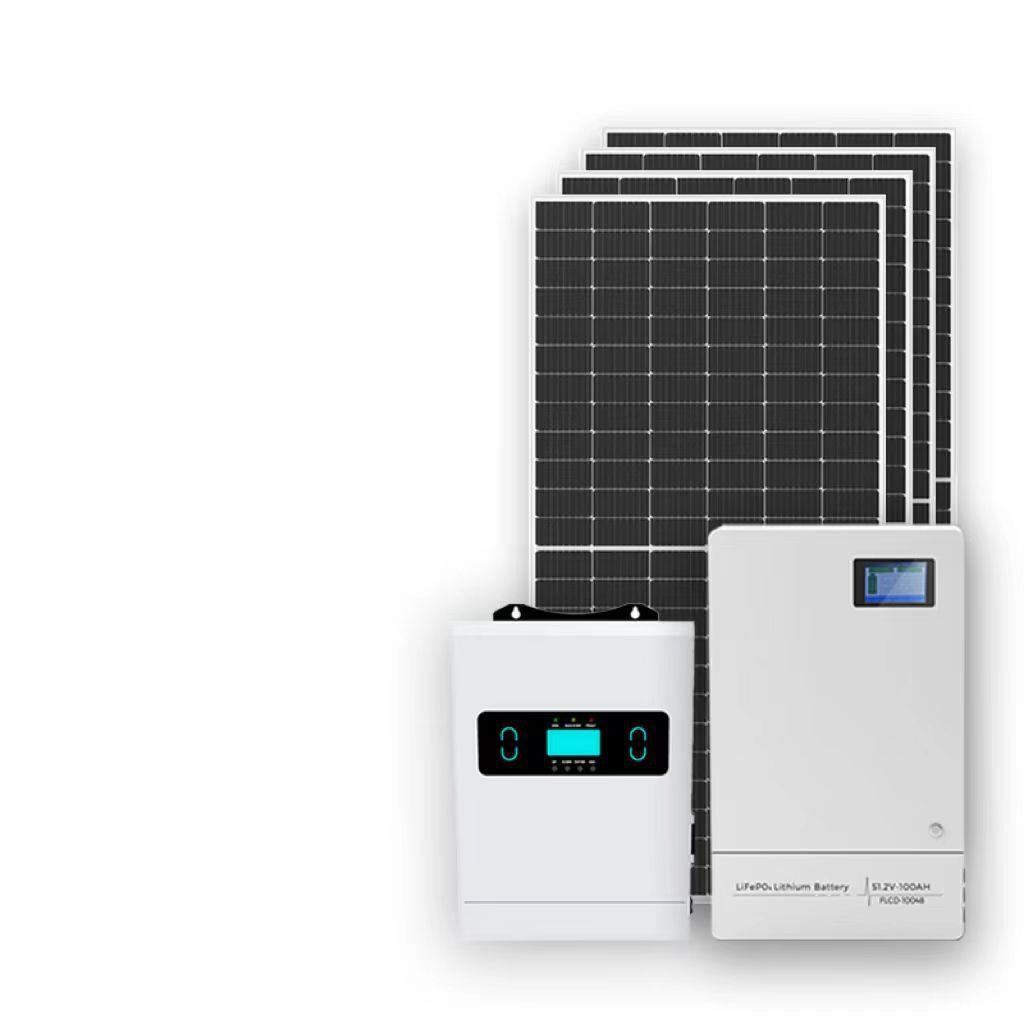 8kw10kw家用太阳能发电系统并网发电系统单晶硅组件发电可设计
