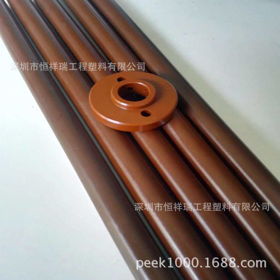 黑色导电PI板,PI棒,棕色PI聚酰亚胺特种塑胶材料型材厂商