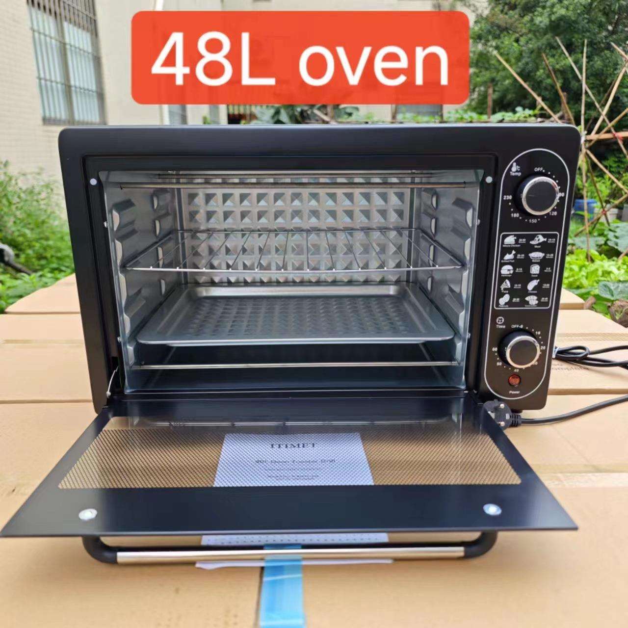 48L25L15L12L多功能电烤箱家用大容量可预约定时烘焙