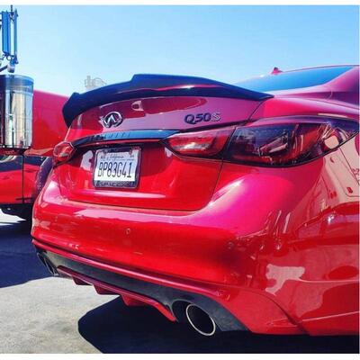 适用于英菲尼迪Q50/Q50L专用尾翼改装免打孔无损安装