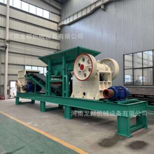 大型石矿场使用颚式破碎机生产线煤矸石花岗岩破碎机