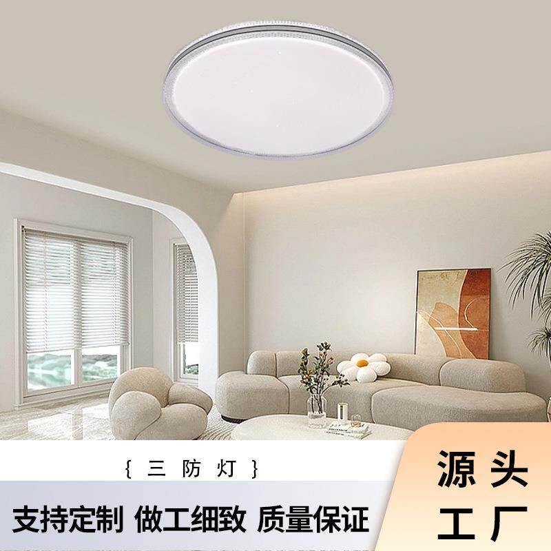 2302卧室阳台铁艺玄关简约三防led吸顶灯家用客厅热销灯饰