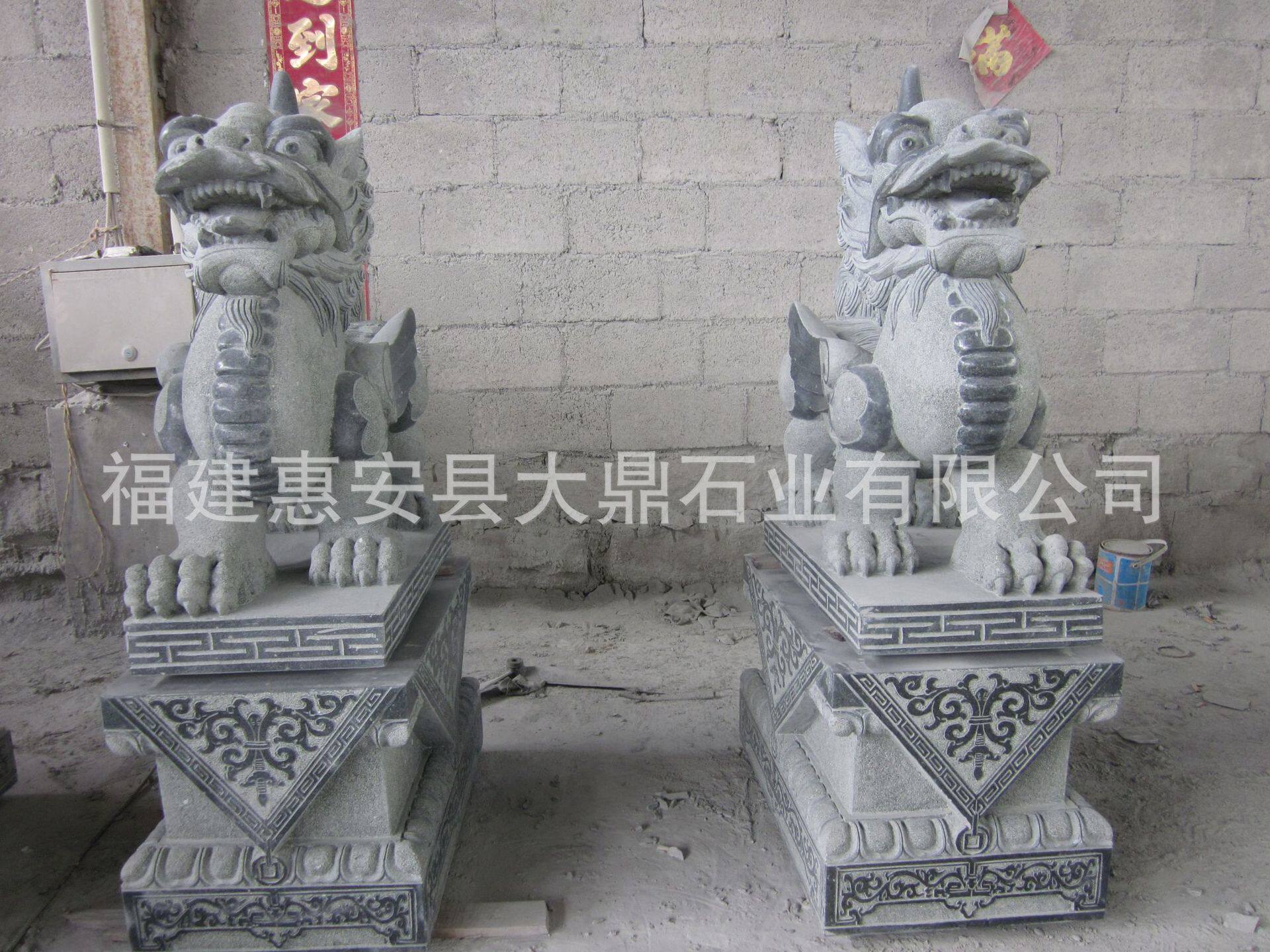 青石石雕貔貅瑞兽门口庭院装饰