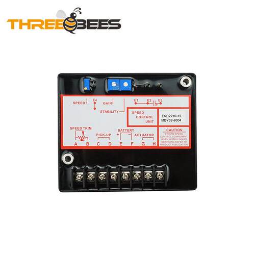 ESD2210-12柴油发电机组调速板电子调速控制器