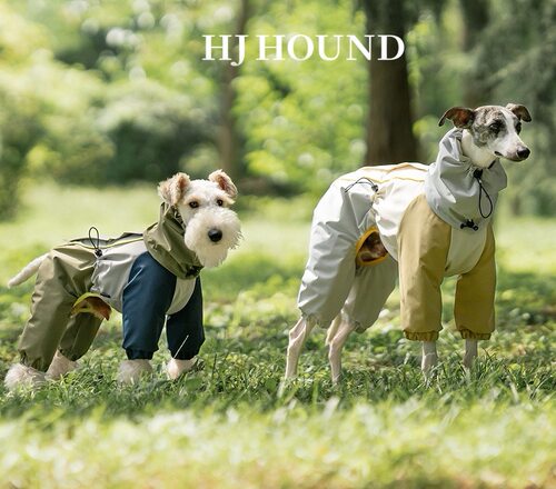 HJHOUND狗狗三防可拆冲锋衣冬款