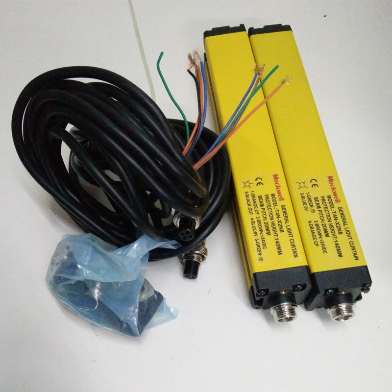 MOCKWELL 莫克韦尔 T4N-X2N8 安全光栅 红外对射传感器