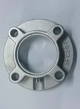 不锈钢圆形带座轴承SUCFC206 SFC206轴承座高温油封30*60*12