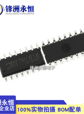TM1616 SOP-16 全新原装正品  LED数码管驱动芯片
