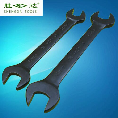 胜达工具开口扳手 精抛电泳发黑双头开口扳手 呆扳手6-7 至46-50