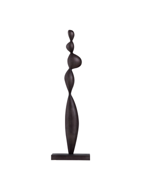 酒店大堂创意抽象实木雕塑艺术品样板间室内玄关木雕装饰摆设