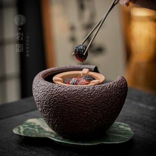 老炉泥炭炉酒精炉茶家用室内小型煮WIT茶壶碳炉烤火围炉岩煮器具