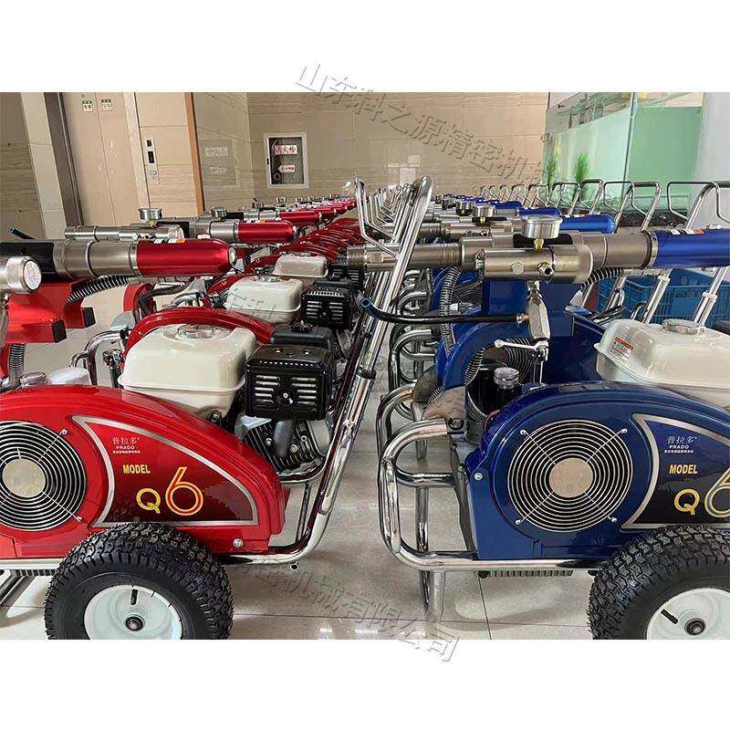 腻喷涂机乳胶漆沥青油无漆喷涂机全自动ZSS防水涂气料喷涂子机