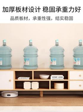 用电XNM视柜客厅家出用小户型落地收纳租储物柜一体茶几电视柜屋