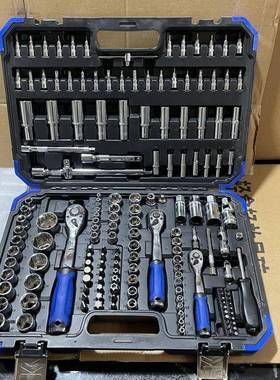 150件套汽修工套修装汽车维修组套套筒具扳具手组合工具维修32158