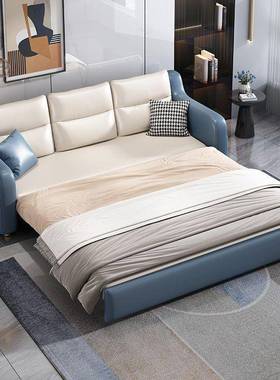 可折沙NMC叠发床型两用多功能新款小户客科厅伸缩储物技布沙发床