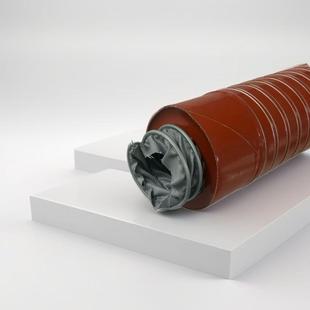 厂家直销温耐450℃伸缩WAS风冷热管试管验箱排风阻燃耐高温保温风