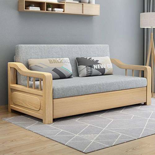 GP1储实木沙床二用J可物TWA小户型拉伸现代新中式简约布艺发畅销