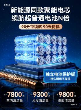 NVV汽无车载吸尘器手持小型大吸力车线用内吸车尘机迷你专曼