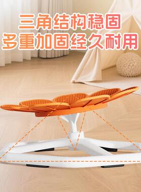 花瓣感统旋转体椅儿童前庭TZQ平座衡玩具椅教能感官旋转早训练盘