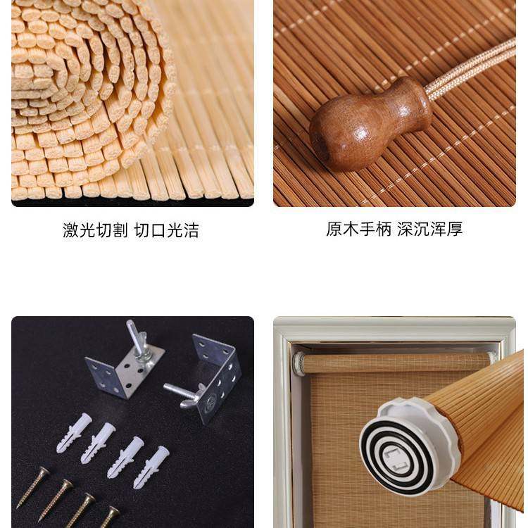 中式卷帘遮光窗帘竹帘子升降门帘隔断帘茶室复古禅意山水屏风挂帘,玩具/童车/益智/积木/模型,垂直悬浮玩具,淘宝优惠券,粉丝福利购,淘宝优惠卷